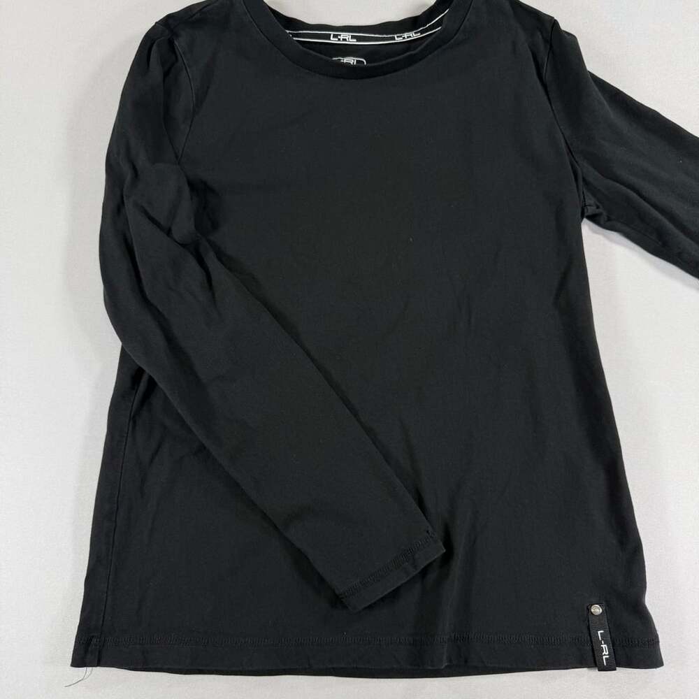 LRL Ralph Lauren Long Sleeve T-Shirt Black